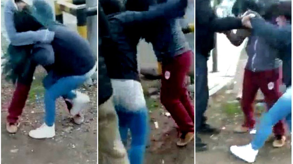 Dos Alumnas Se Trenzaron A Golpes Mientras Familiares Alentaban La Pelea