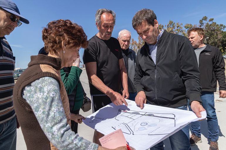 Luque Recorri Los Avances De Obra En El Parque De La Ciudad