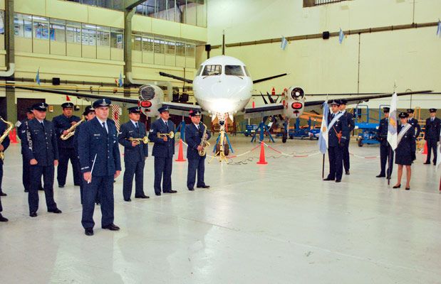 La Fuerza Aérea celebró los 30 años de su Bautismo de Fuego