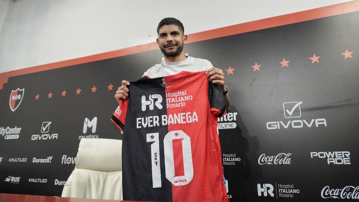 Newells presentó a Banega el jugador que quería Boca