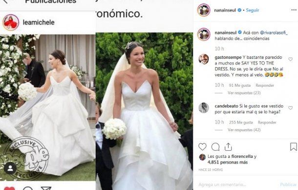 Vestido de boda online de pampita