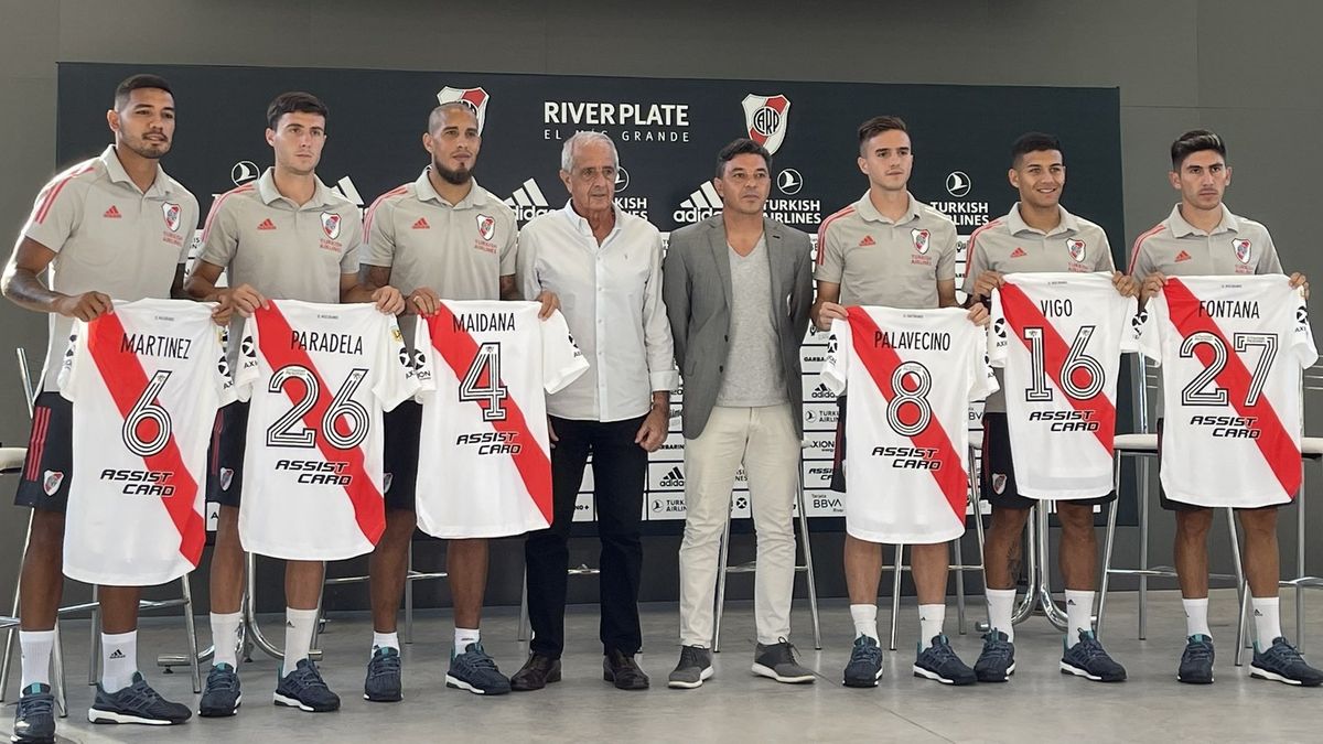 River Presentó A Sus Seis Refuerzos 