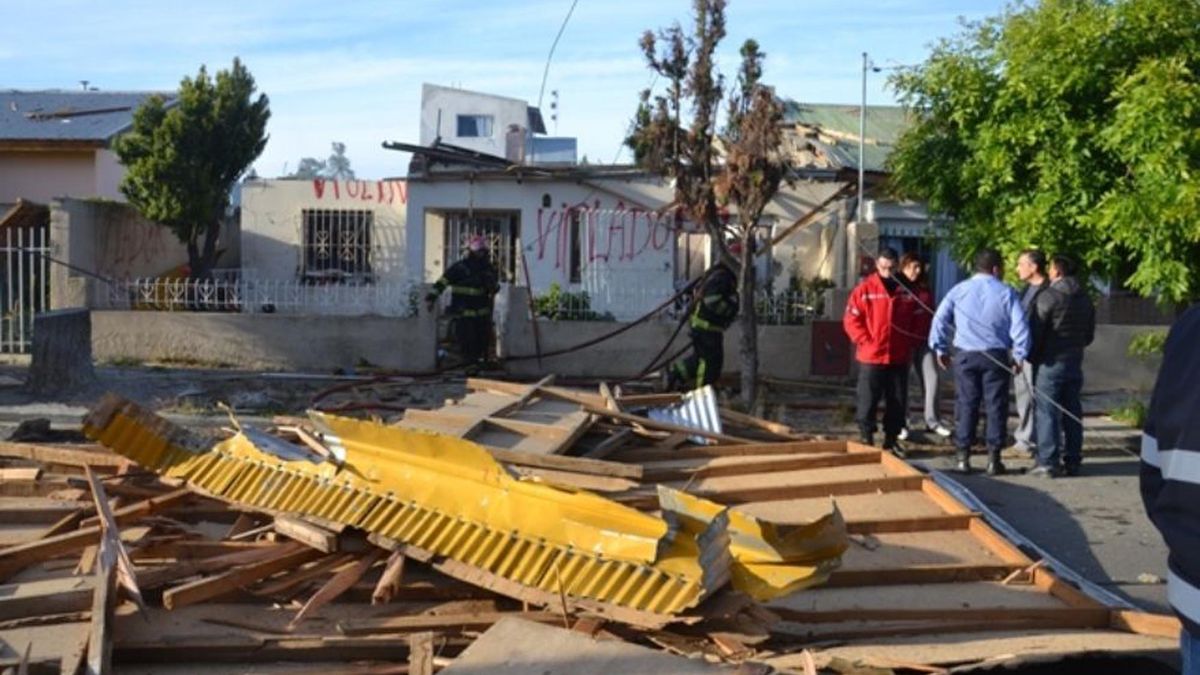 Dos muertos por la explosión e incendio de una casa en Gallegos