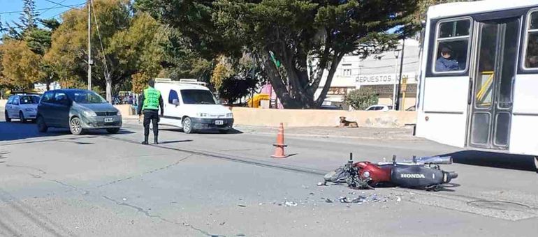 Otro motociclista resulta herido en un choque