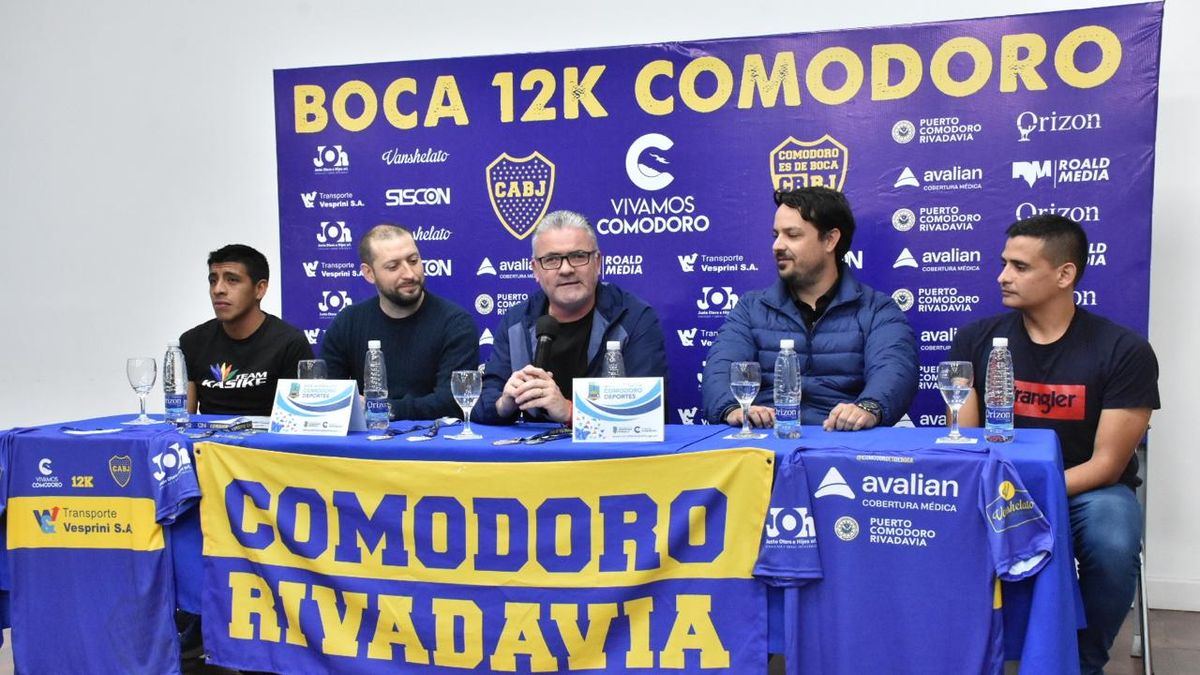 Lanzaron la corrida atlética Boca 12K Comodoro