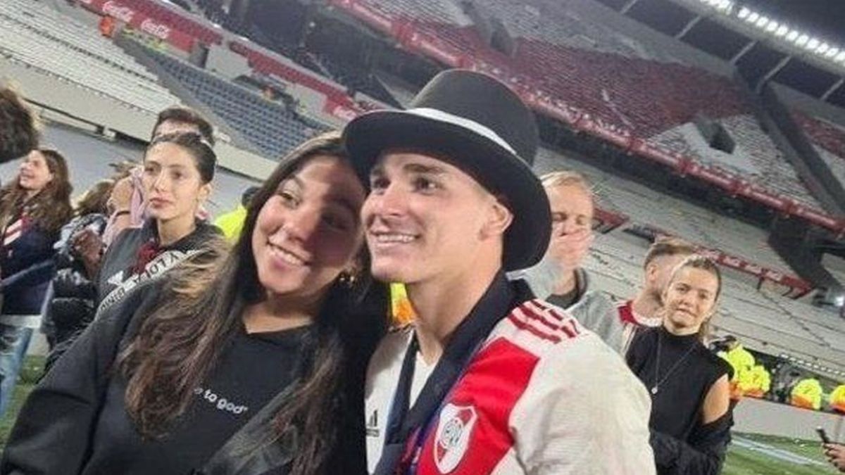 Luciana Milessi tuvo su foto con Julián Álvarez