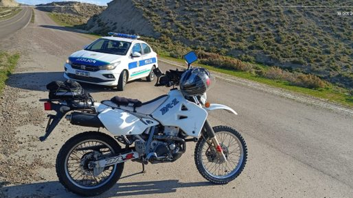 Un motociclista resultó herido tras chocar con una camioneta