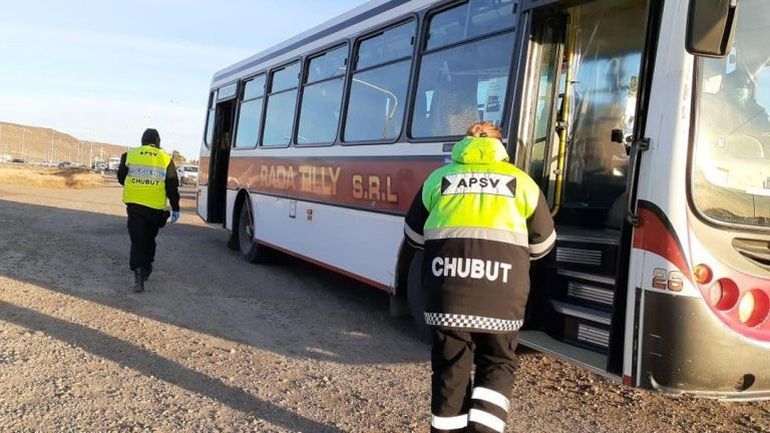 Este jueves no circulan colectivos de Rada Tilly