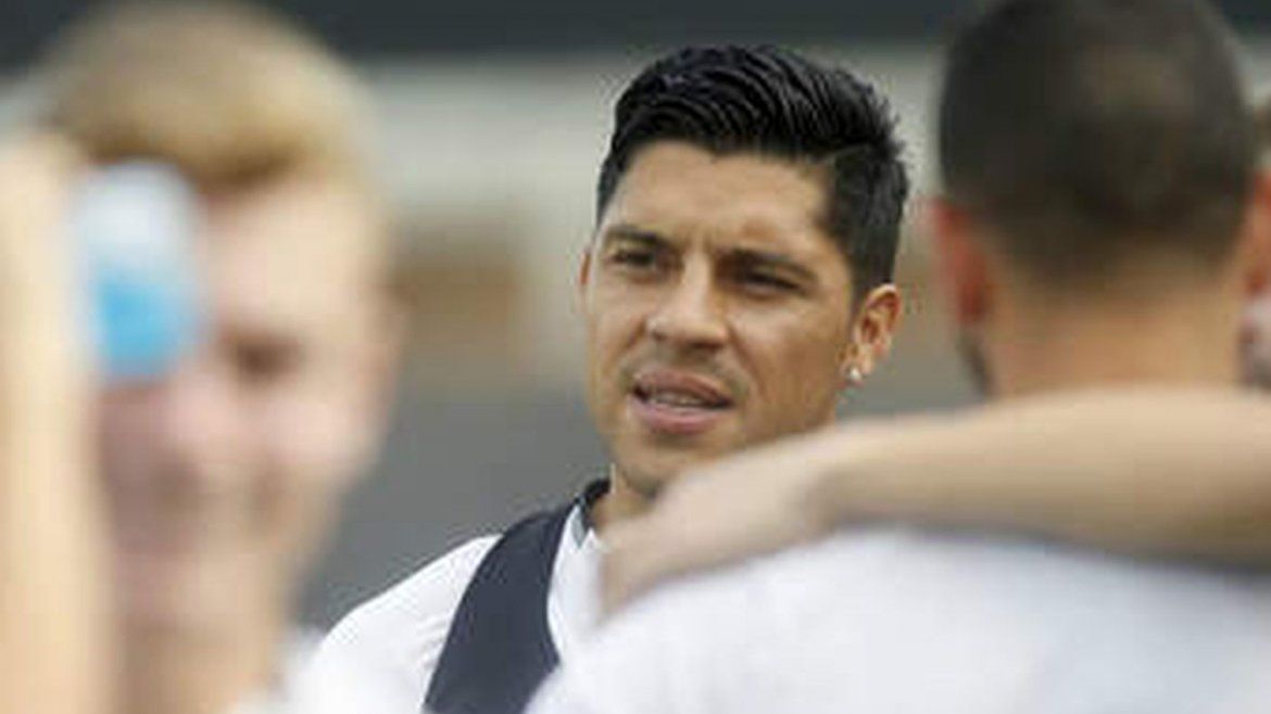 Enzo Pérez, Pinola, Nacho Fernández y Peruzzi se reunieron ...