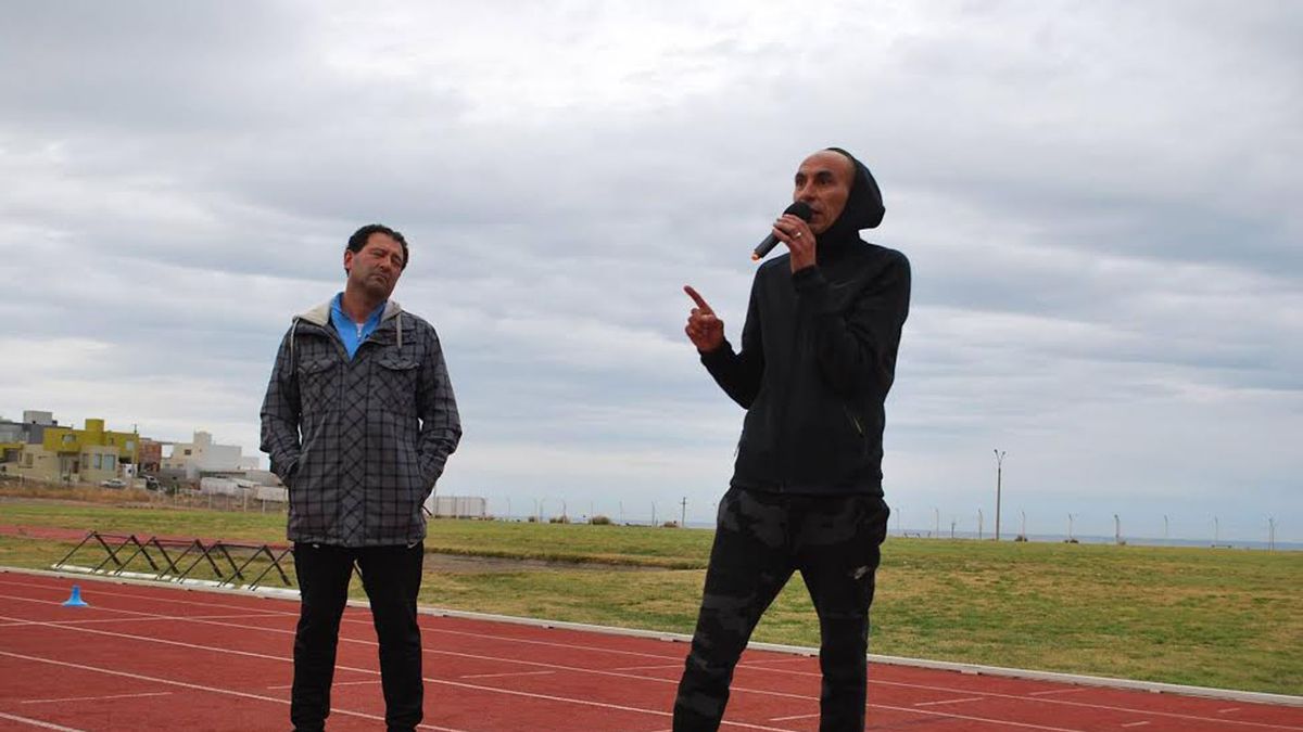 Malgor Pr Leonardo Malgor dictó una exitosa clínica de atletismo