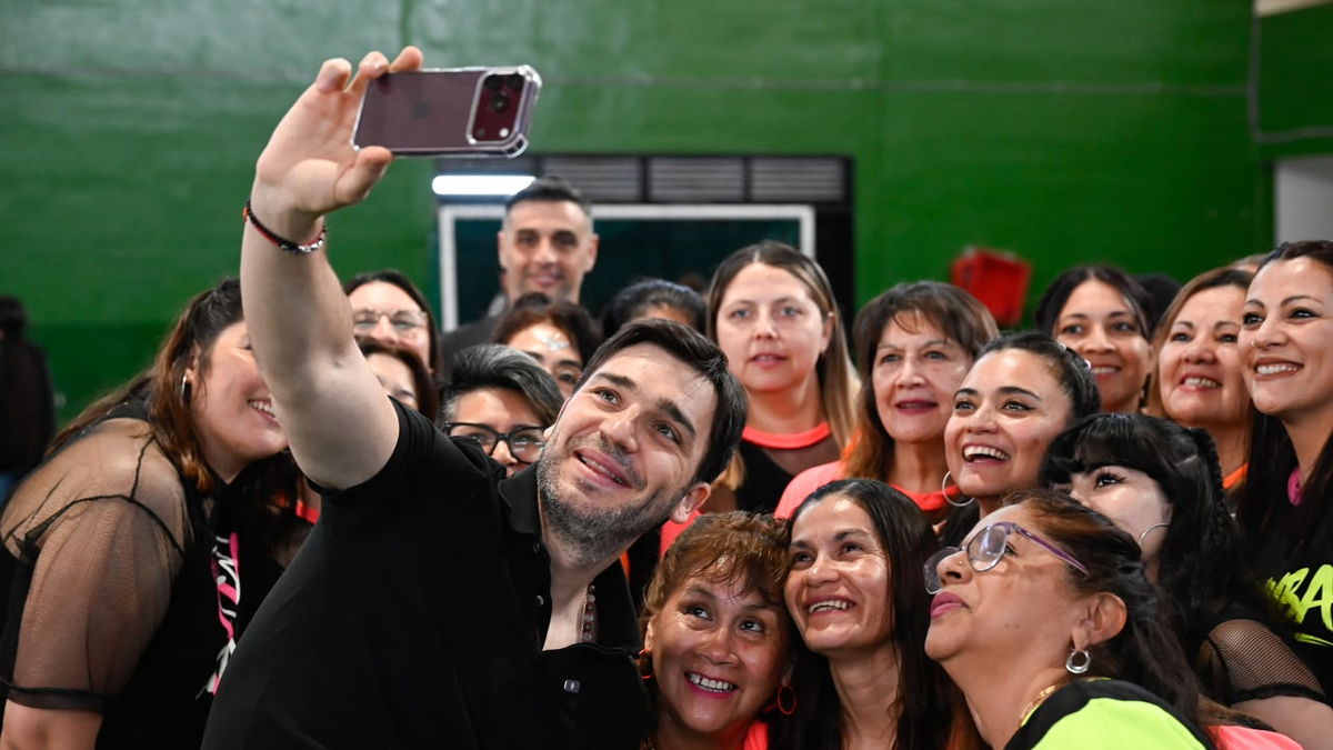 Torres se sumó a los festejos en el Abásolo