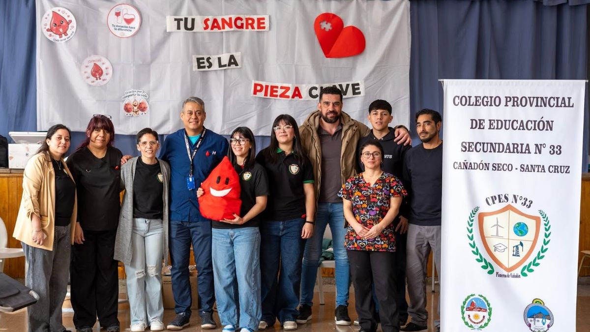 Cañadón Seco: Campaña de donación de sangre impulsa la solidaridad local