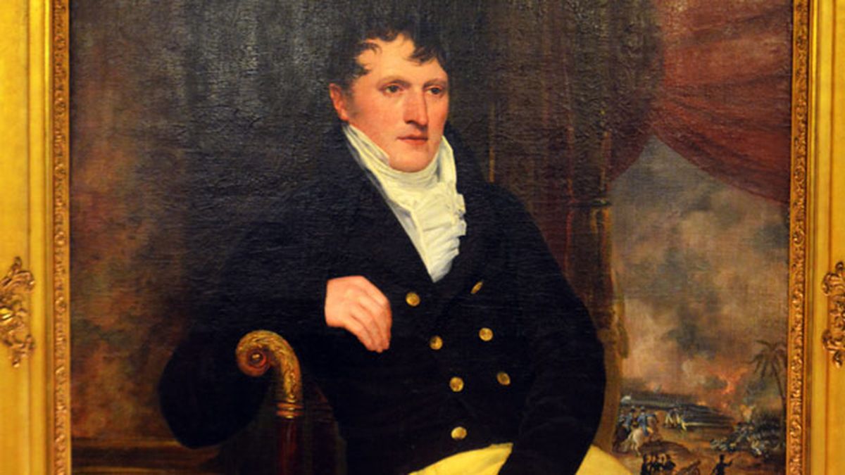 Un retrato de Belgrano dilucida los colores y el diseño de ...
