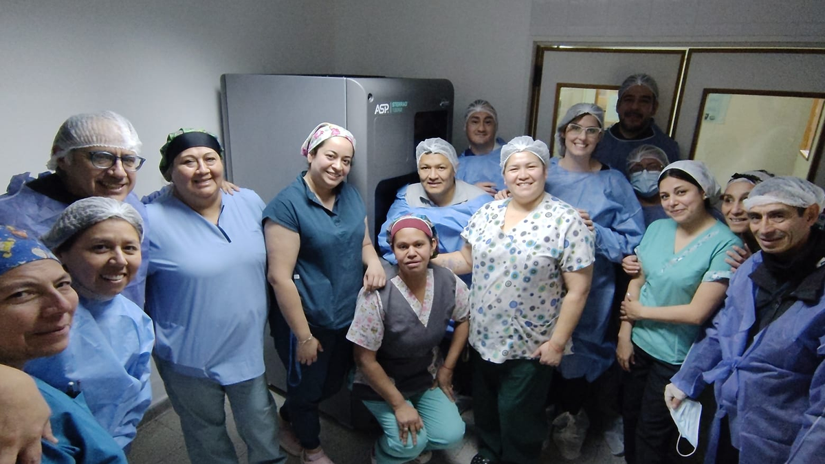 Hospital Regional: suman moderno equipo de esterilización