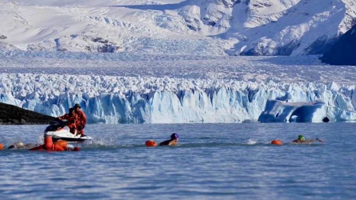 El Calafate alberga a nadadores de 16 países en la Copa del Mundo de Natación de Invierno