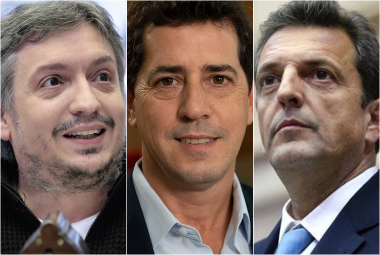 Llegan Wado De Pedro, Massa y Máximo Kirchner a Comodoro